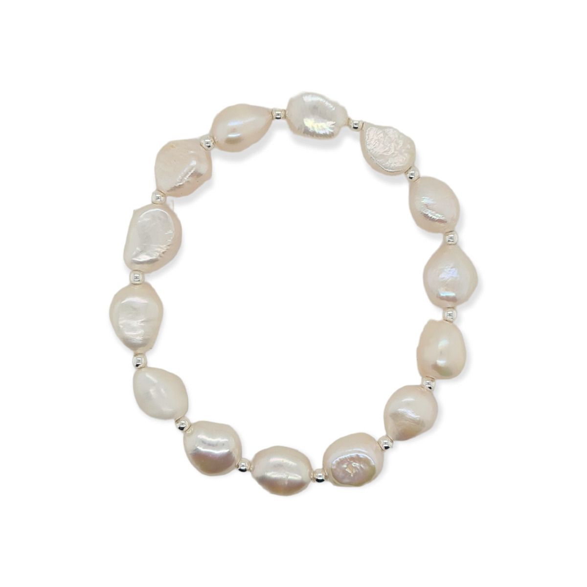 BRACELET S/S STRETCH PEARLS