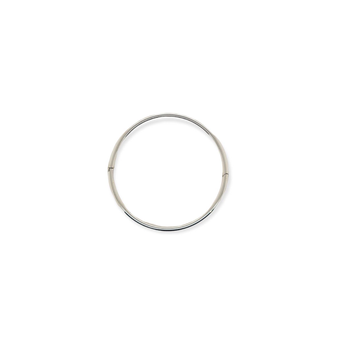 BANGLE S/S HINGED 3 X 40mm