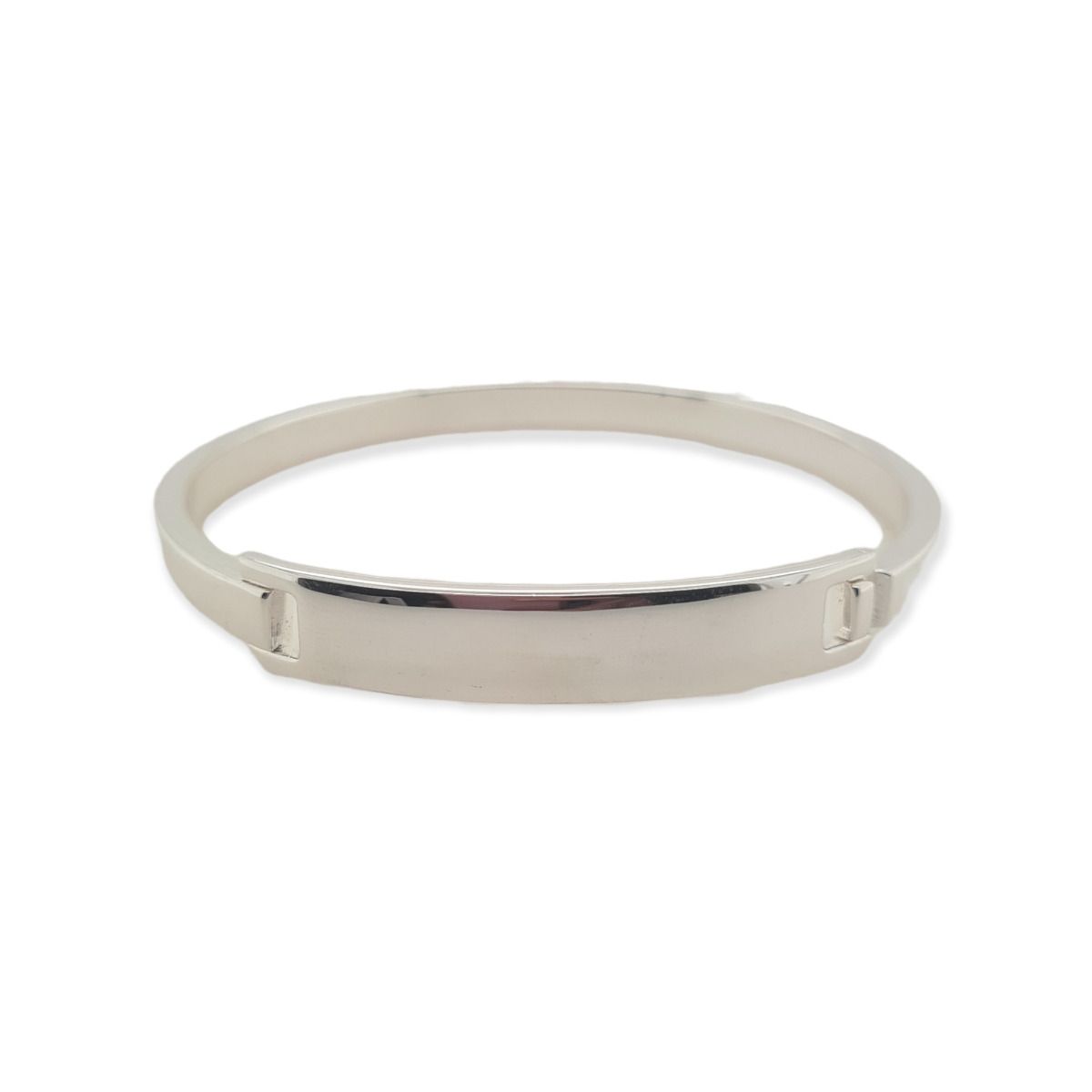 BANGLE S/S HINGED I/D SLEEK 60