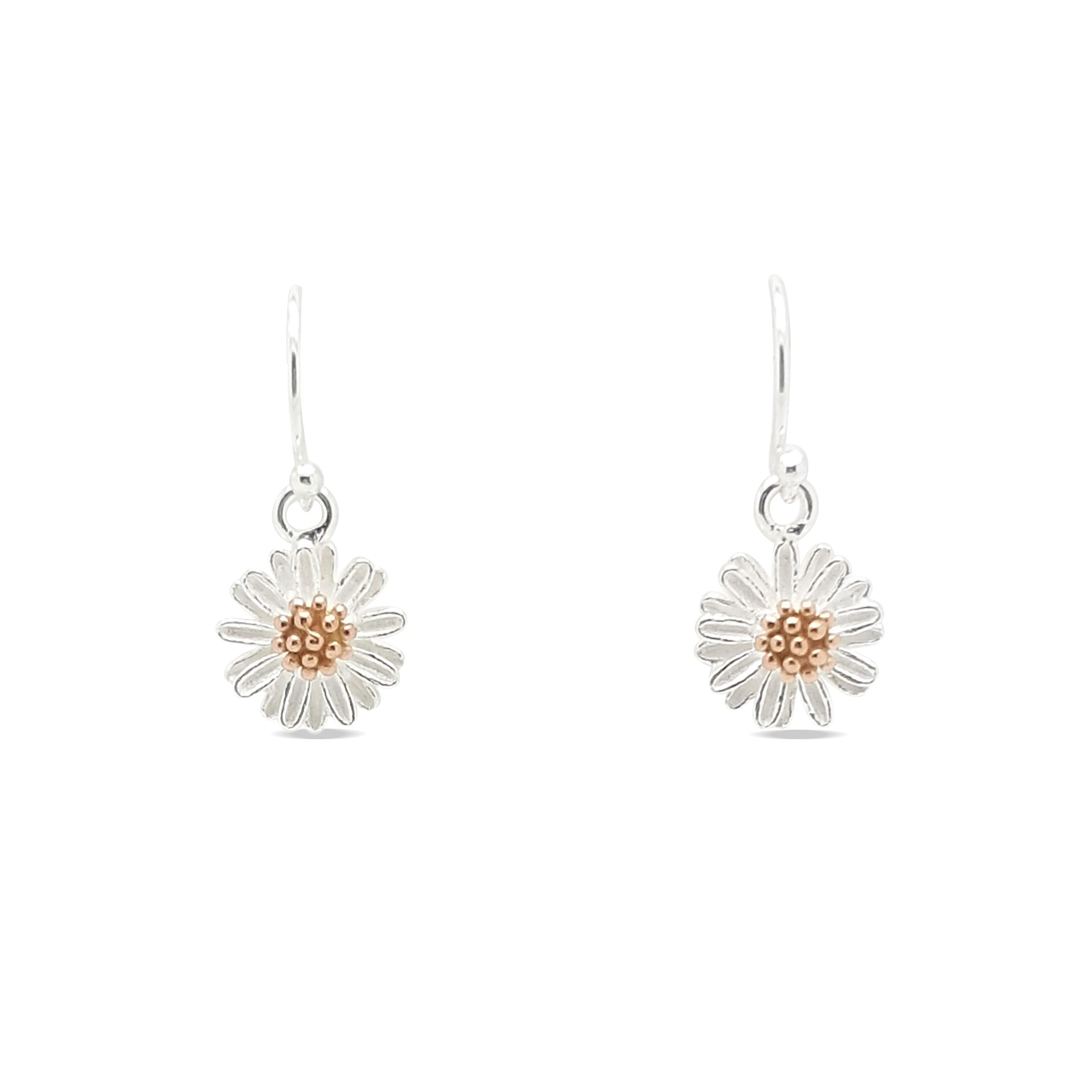 EARRINGS S/S CHAMOMILE RGP