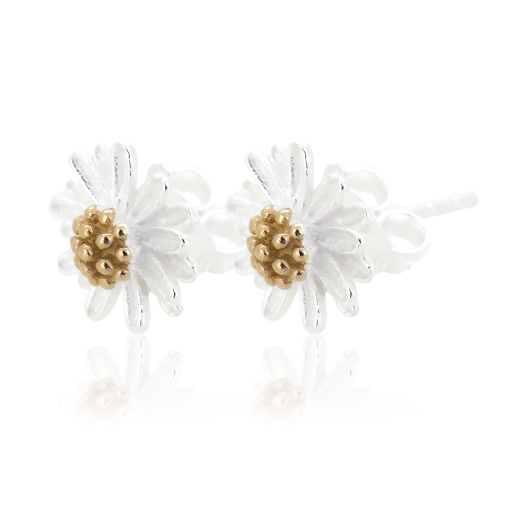 EARRINGS S/S CHAMOMILE STUD RG