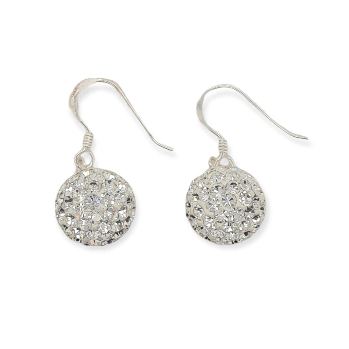 EARRINGS S/S SWAR CRYSTAL 12mm