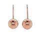 EARRINGS S/S RGP SMOOTH DROP