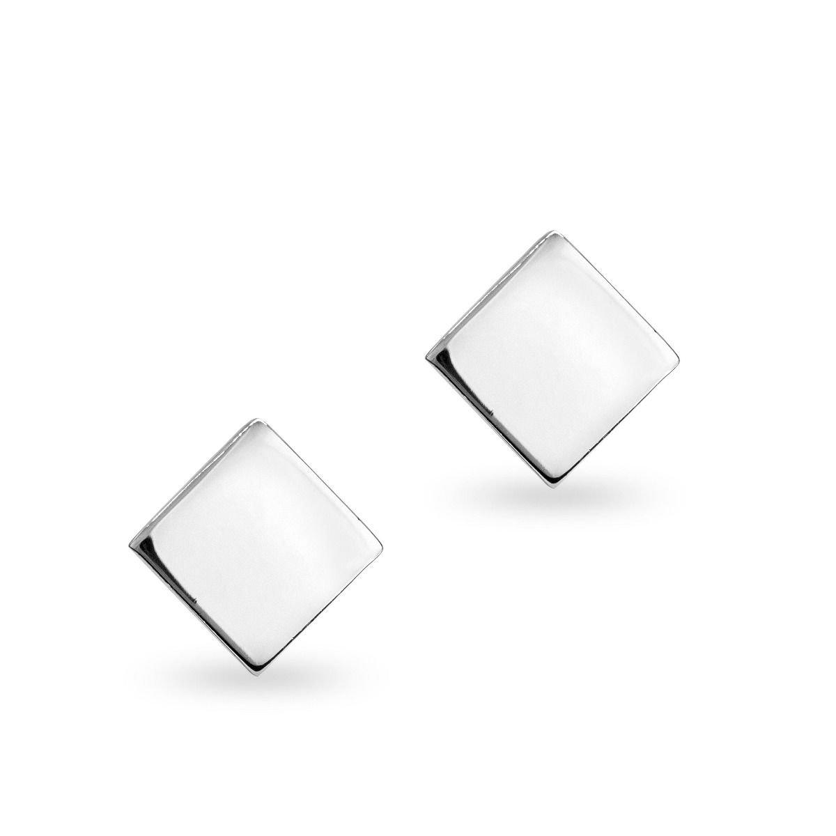 EARRINGS S/S SQUARE STUD