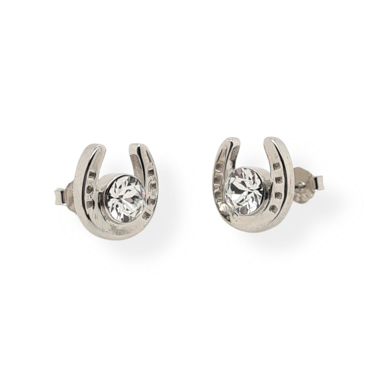 STUDS S/S & CZ HORSE SHOE