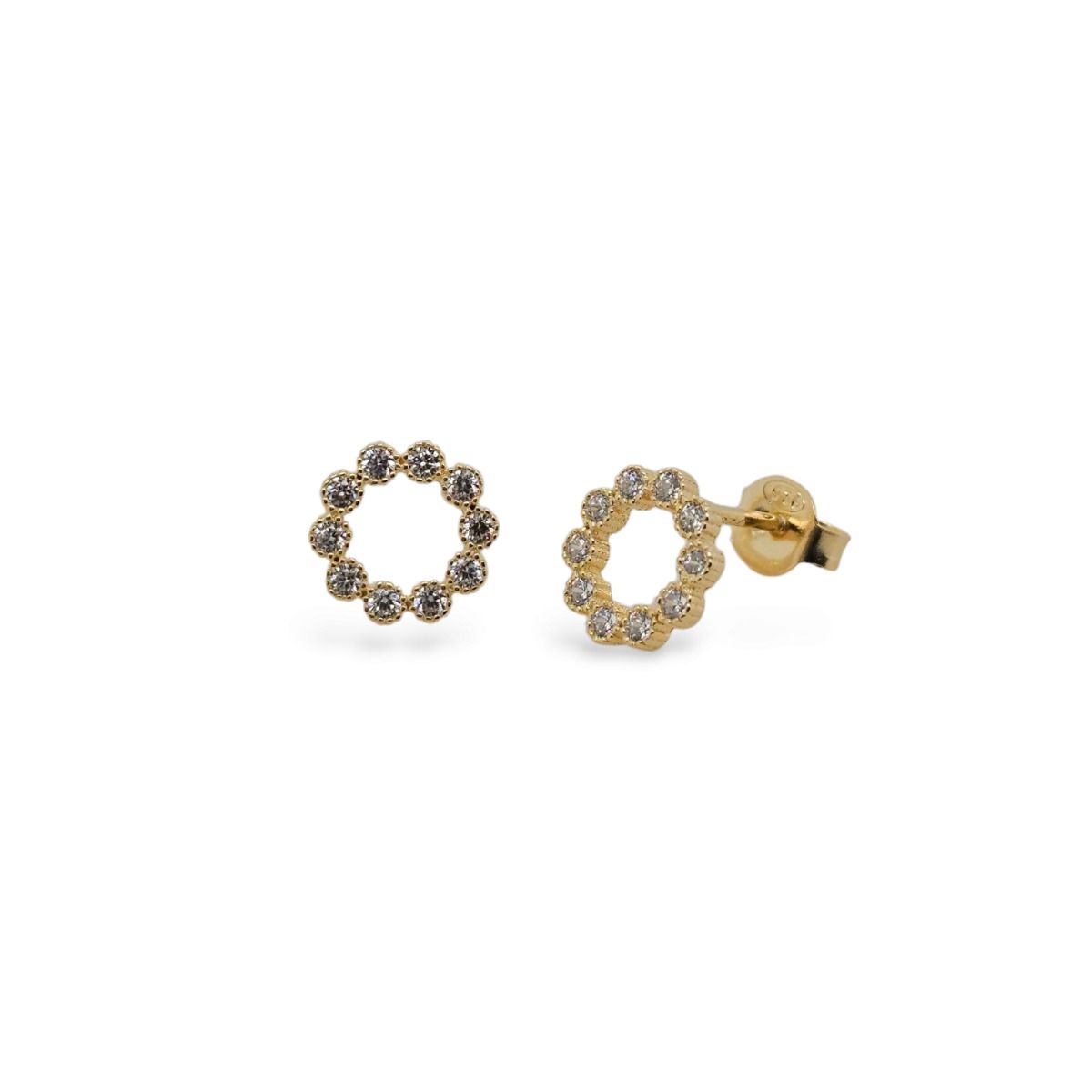 STUDS S/S & YGP & CZ CIRCLES