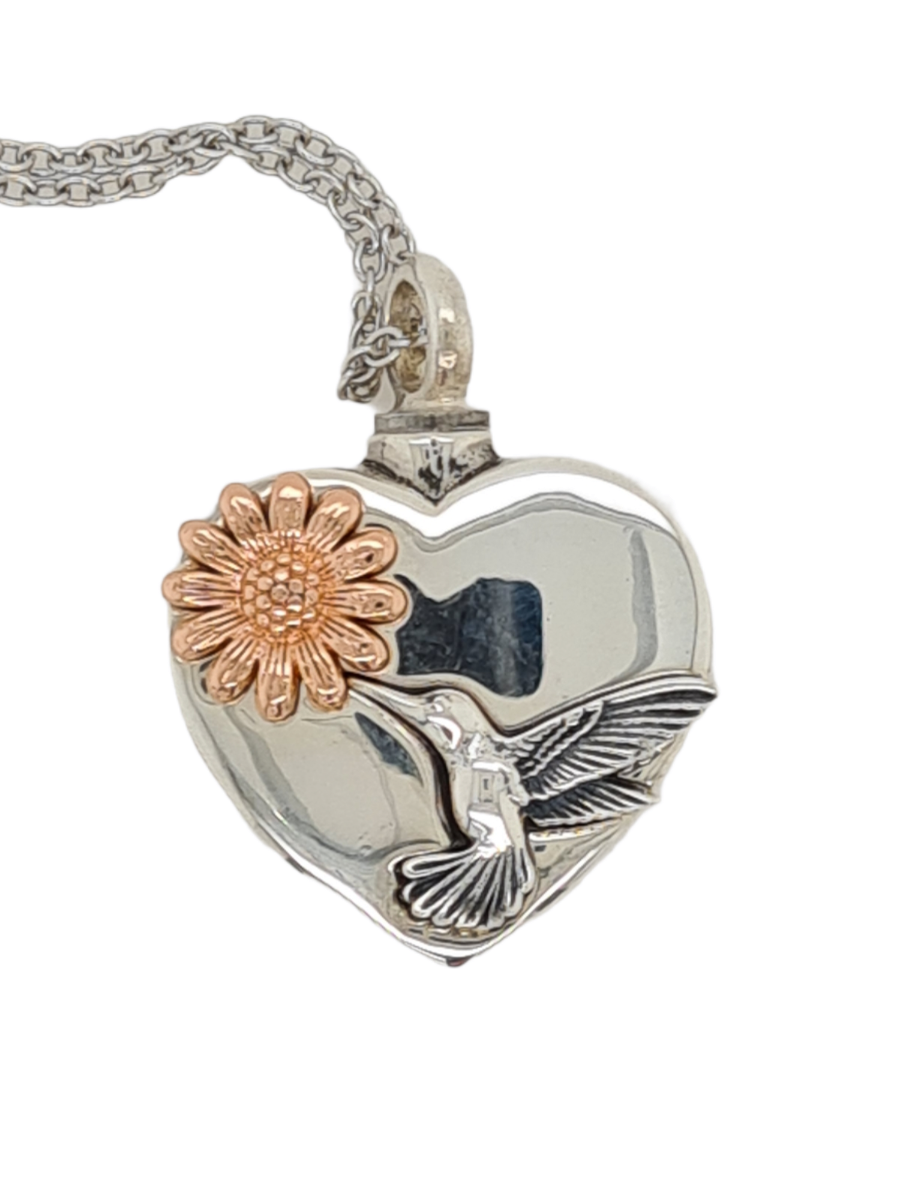 MEMORIAL PENDANT S/S HUM BIRD