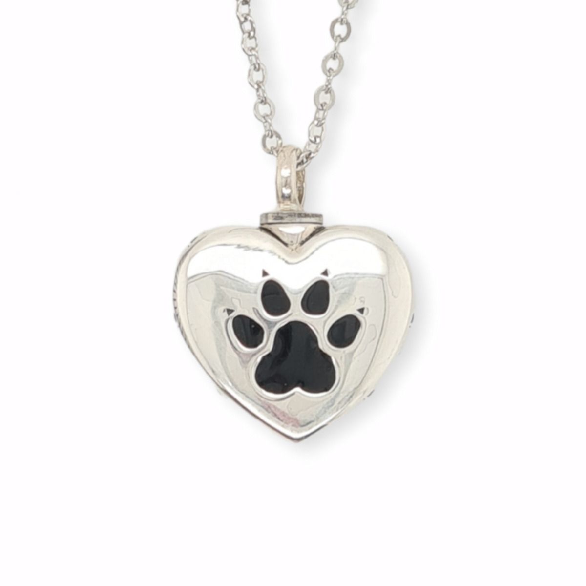 MEMORIAL PENDANT S/S PAW PRINT