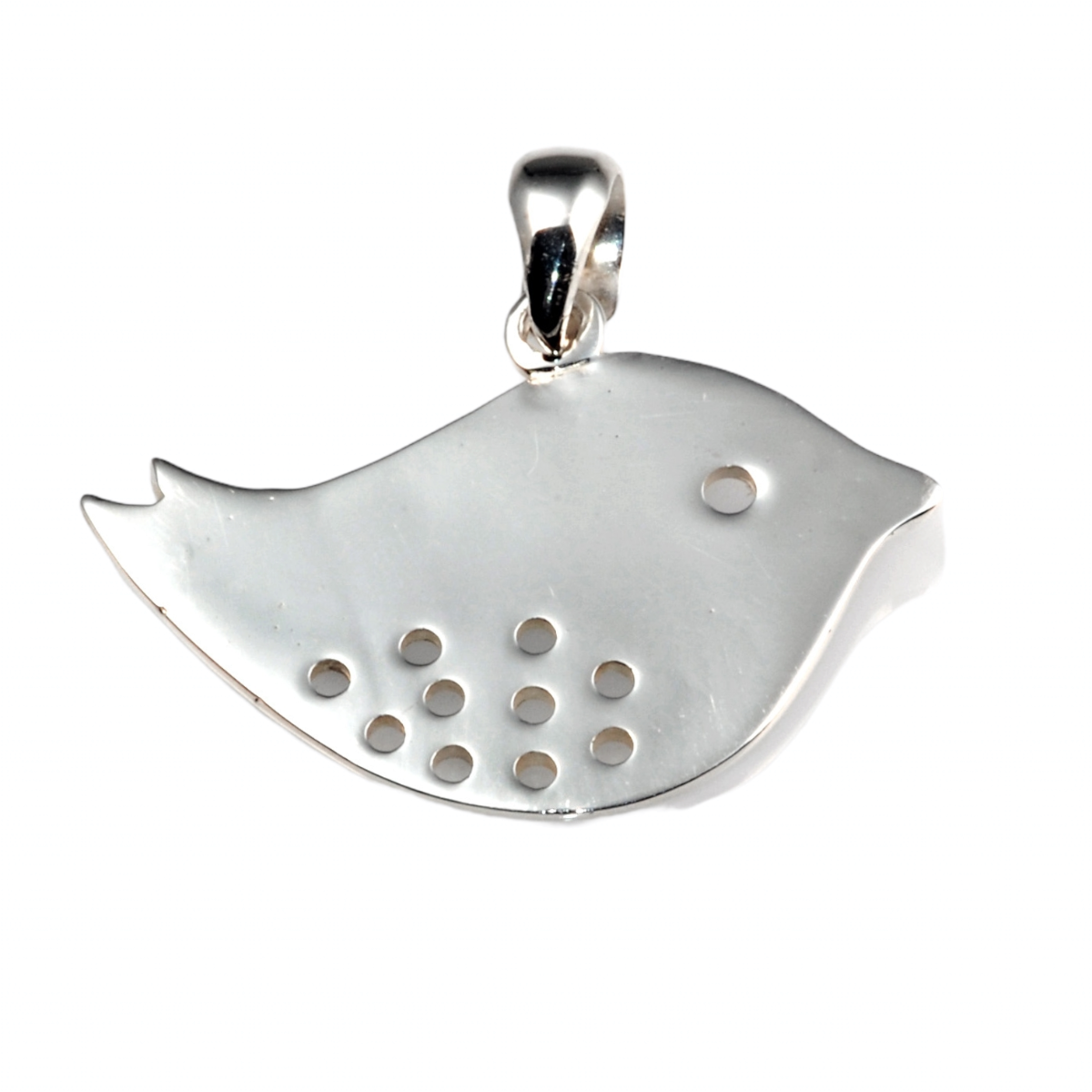 PENDANT S/S CHUBBY BIRD