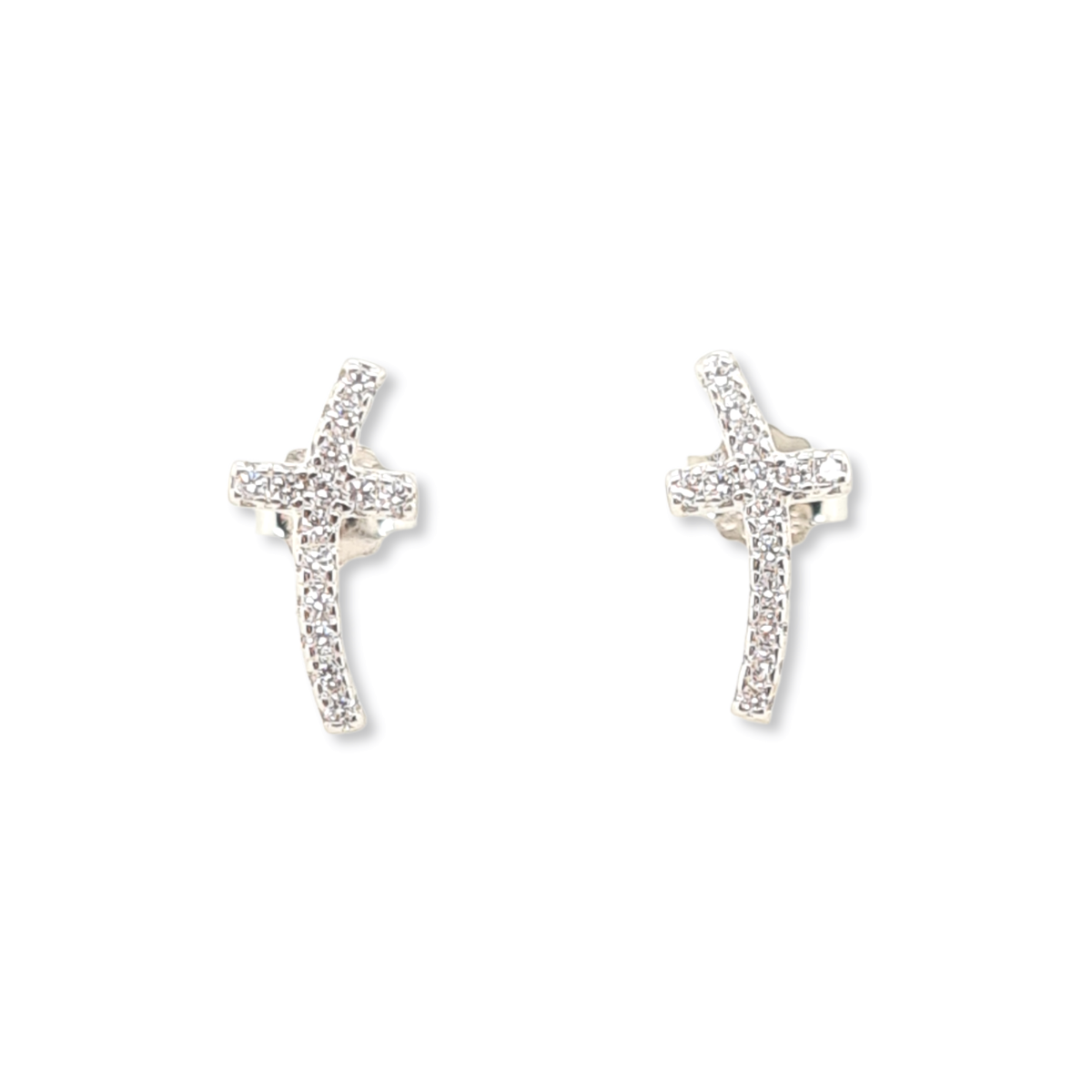 STUDS S/S & CZ CROSS