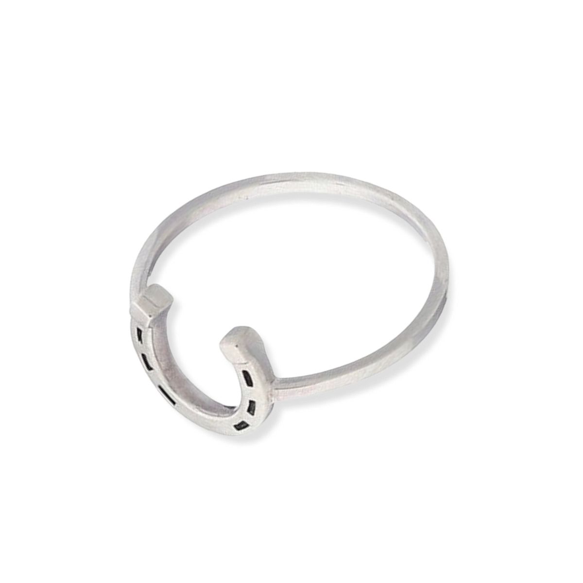 RING S/S HORSESHOE - 6