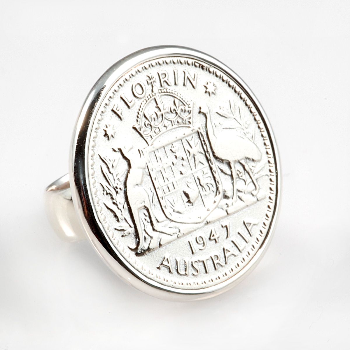 RING S/S AUSTRALIAN FLORIN