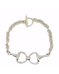 BRACELET S/S HORSE BIT