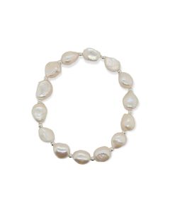 BRACELET S/S STRETCH PEARLS