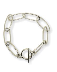BRACELET S/S T BAR LONG LOOP