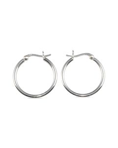 EARRINGS S/S HOOPS 2 X 22mm