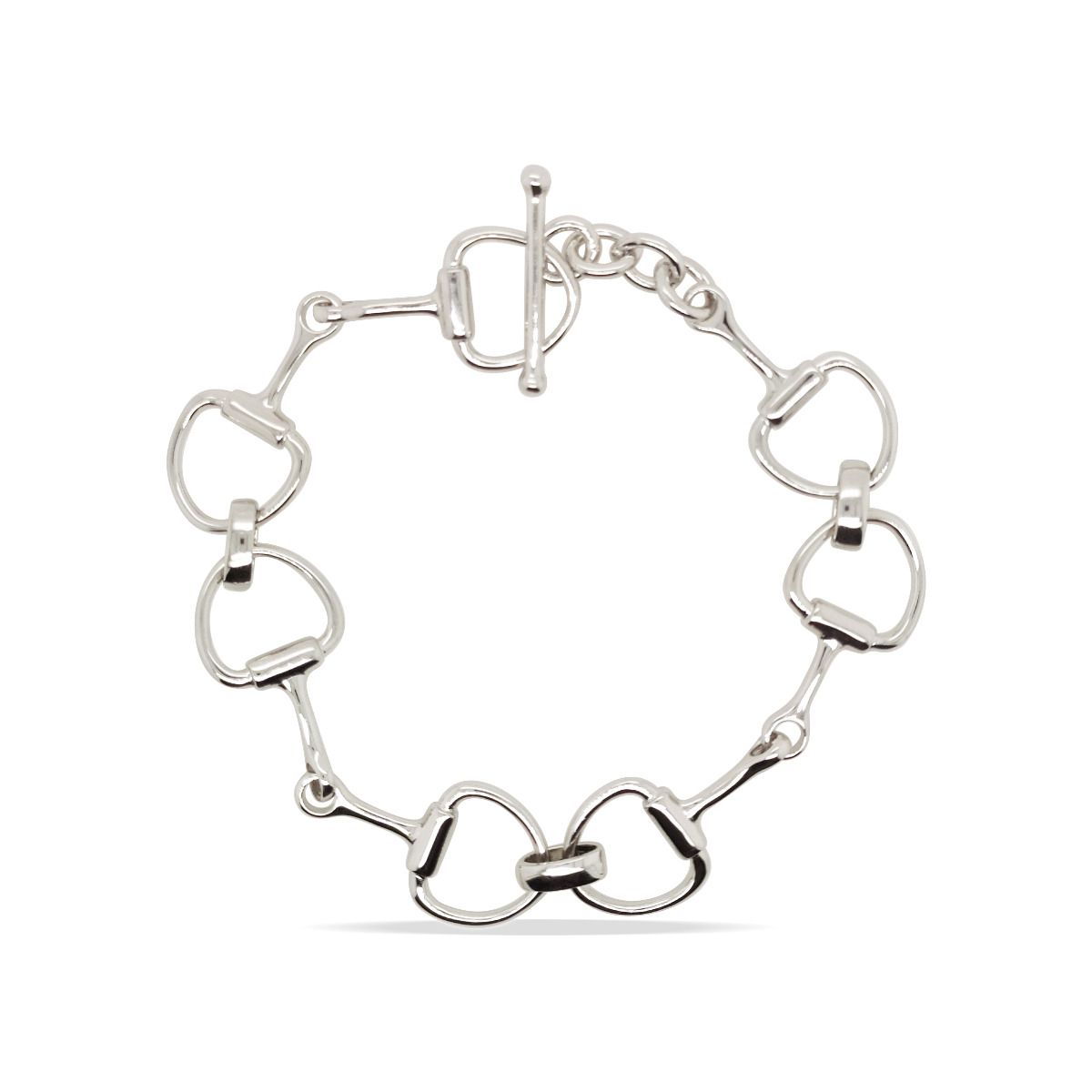 BRACELET S/S SNAFFLE BIT