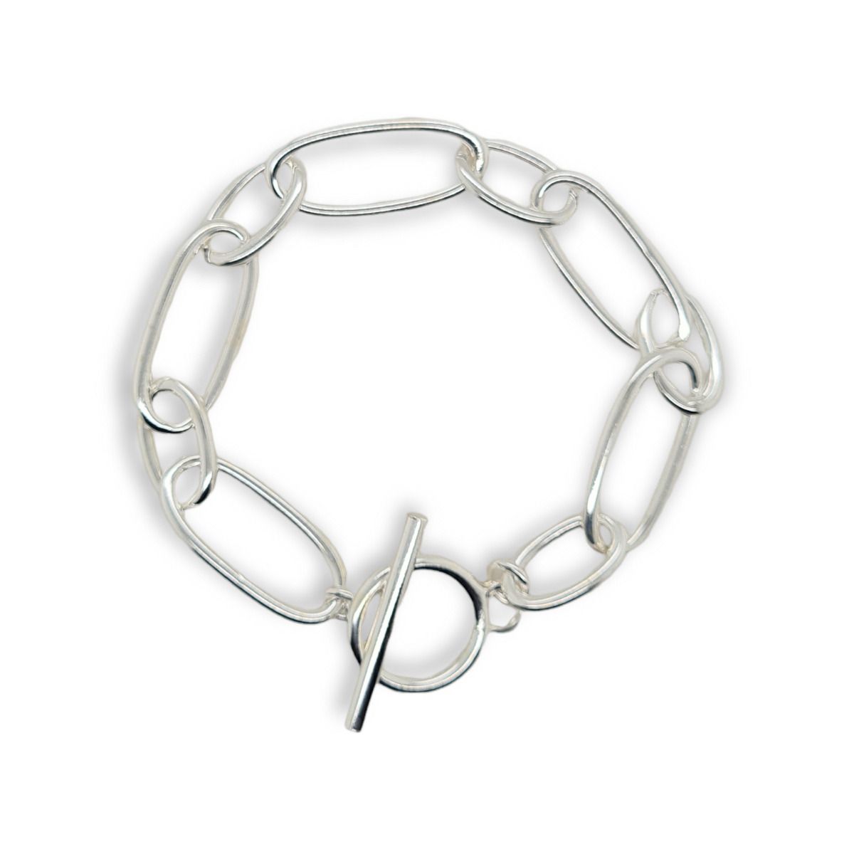 BRACELET S/S T BAR LONG LOOP