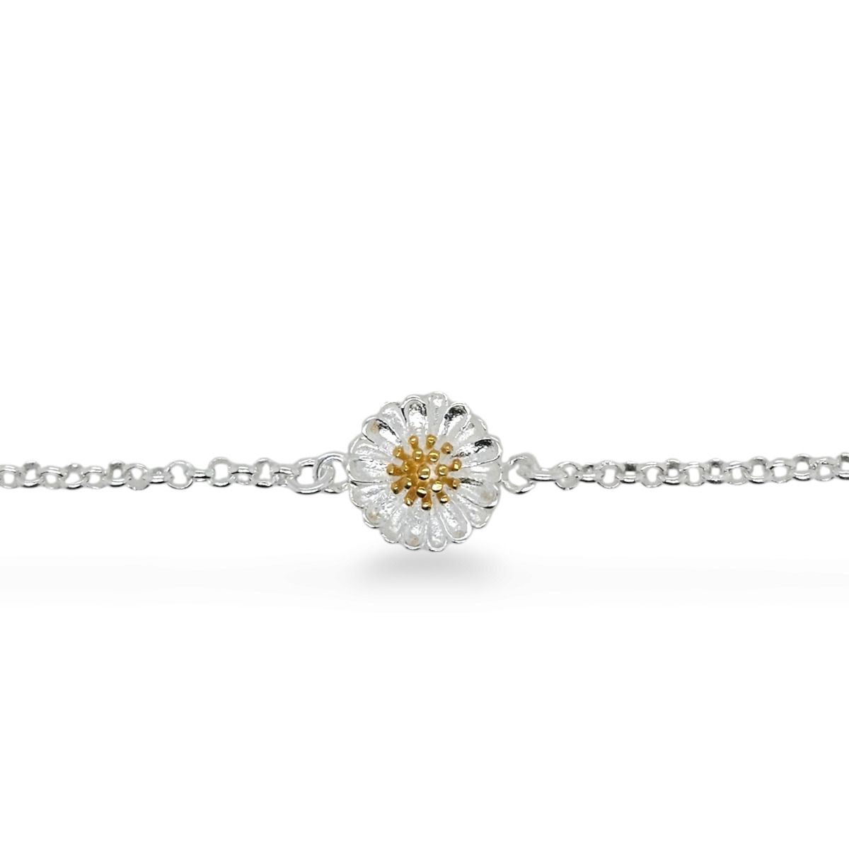 BRACELET S/S & YGP CHAMOMILE