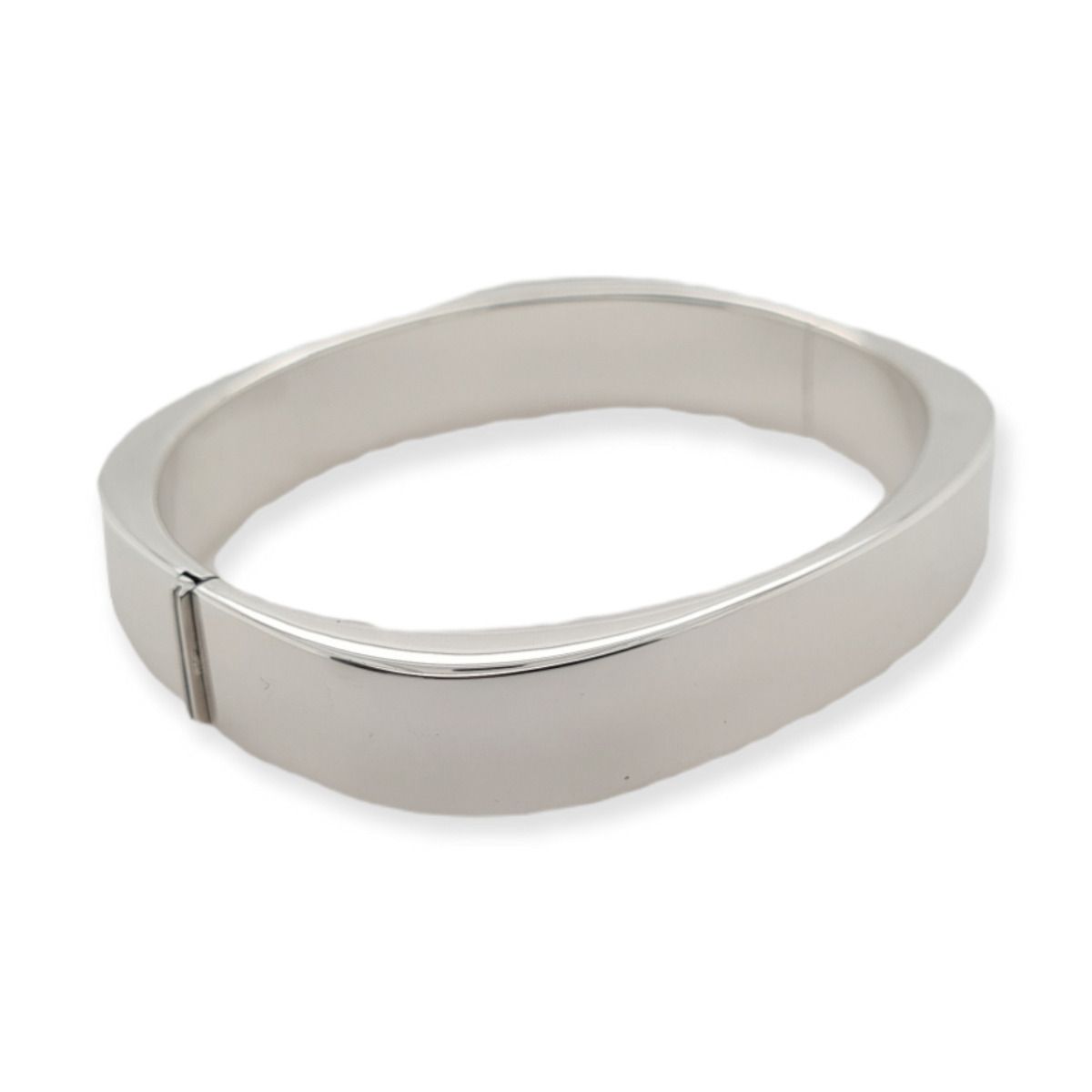 BANGLE S/S HINGED 20mm WIDE TV