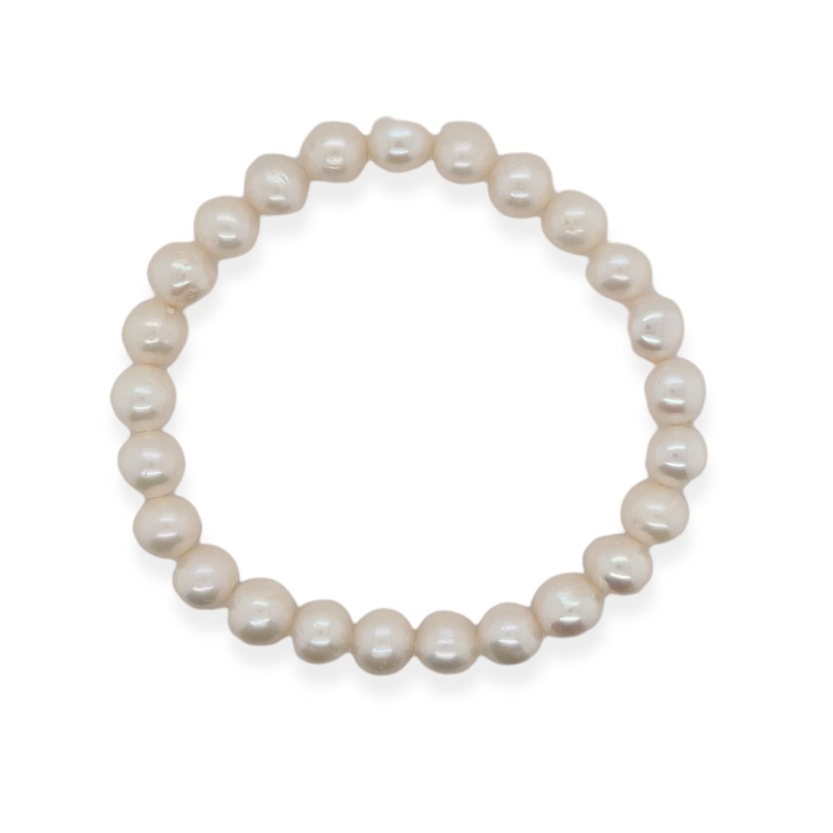 8mm F/W STRETCH PEARL BRACELET