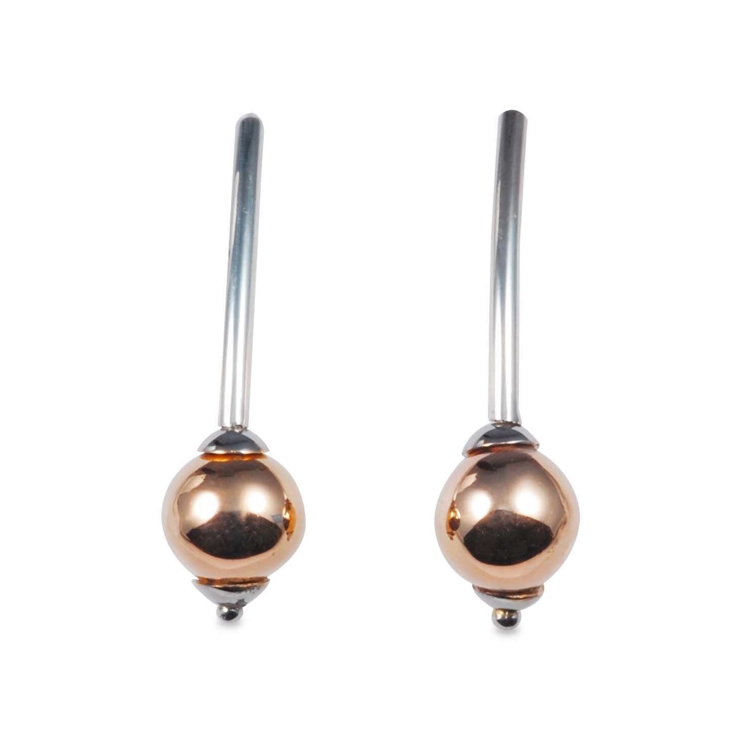 EARRINGS S/S & 10mm CPR BALL