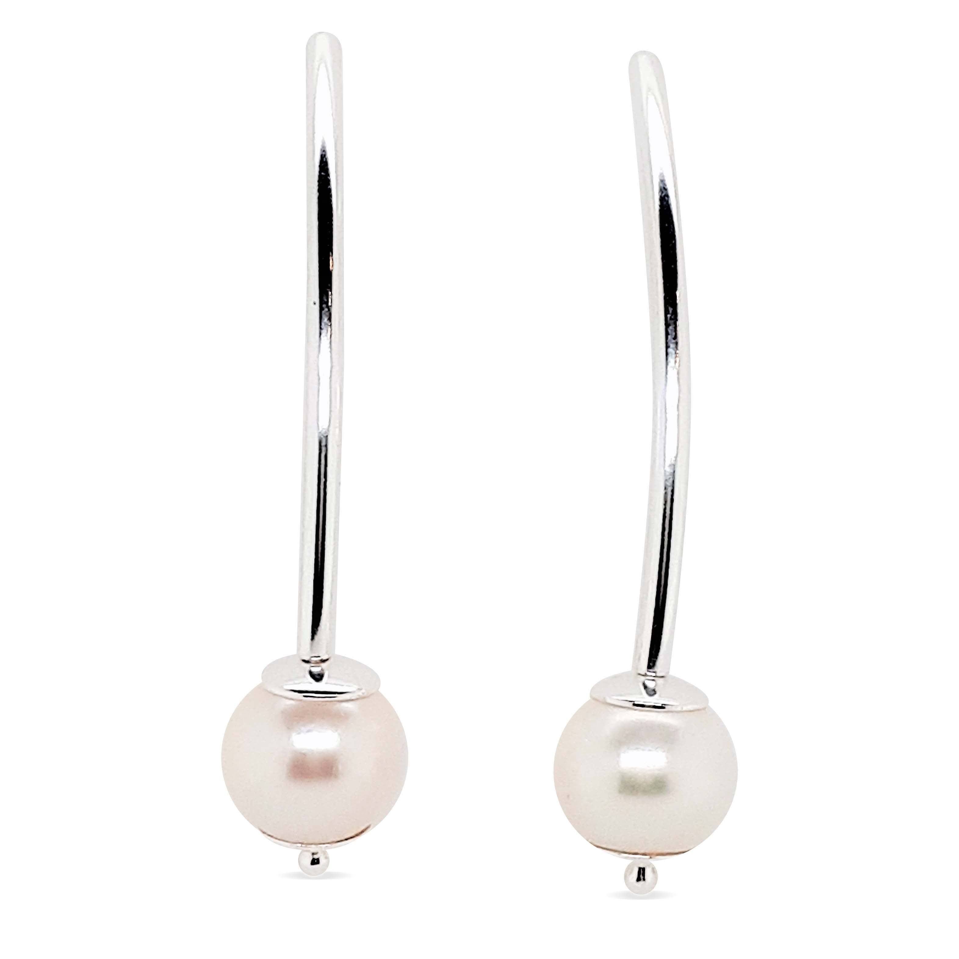 EARRINGS S/S & FW PEARL 10mm