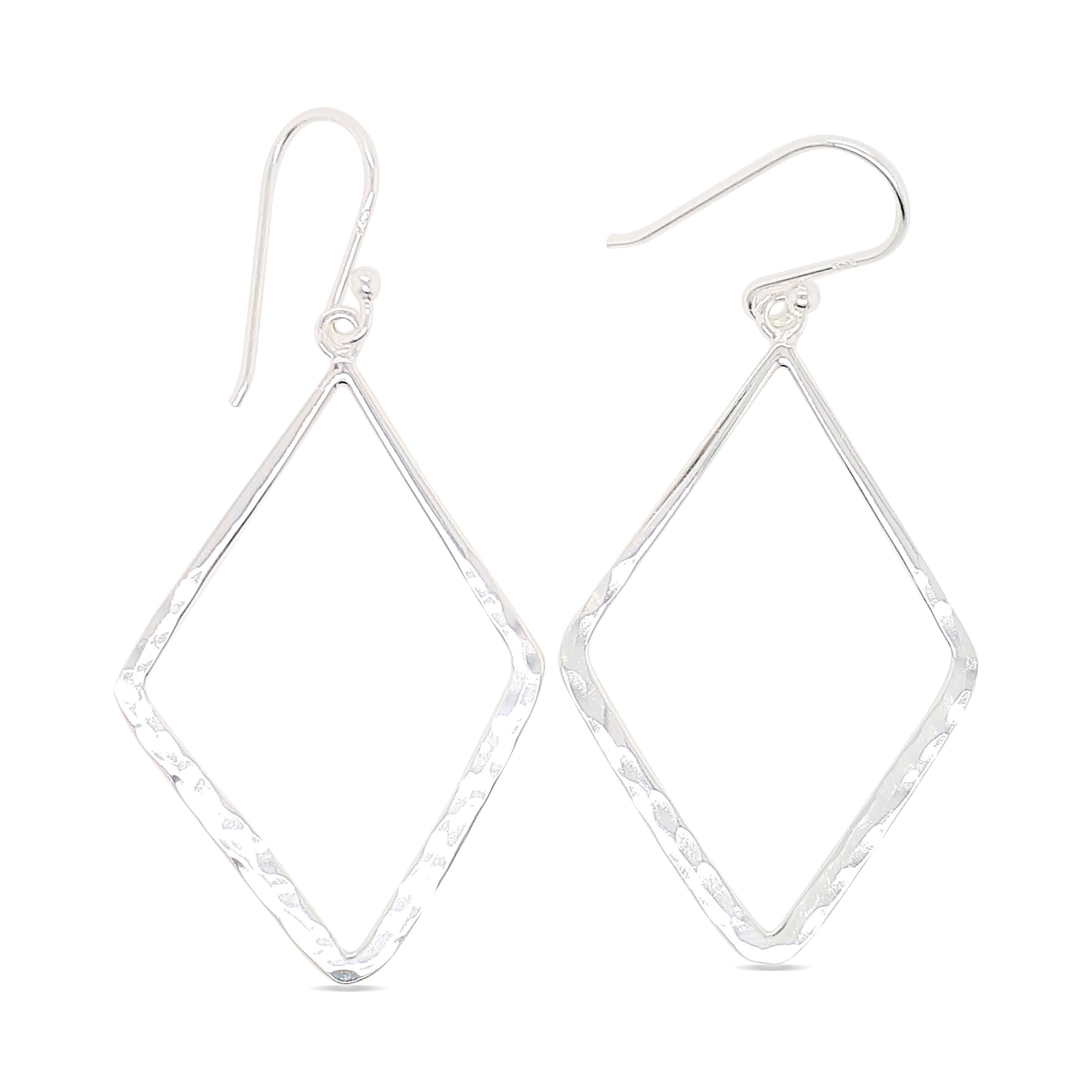 EARRINGS S/S HAMM TRIANGLE DRP