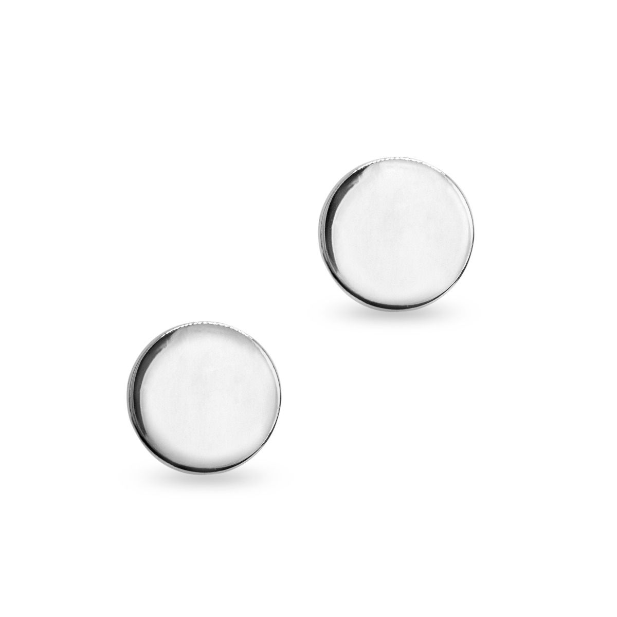 EARRINGS S/S CIRCLE STUDS