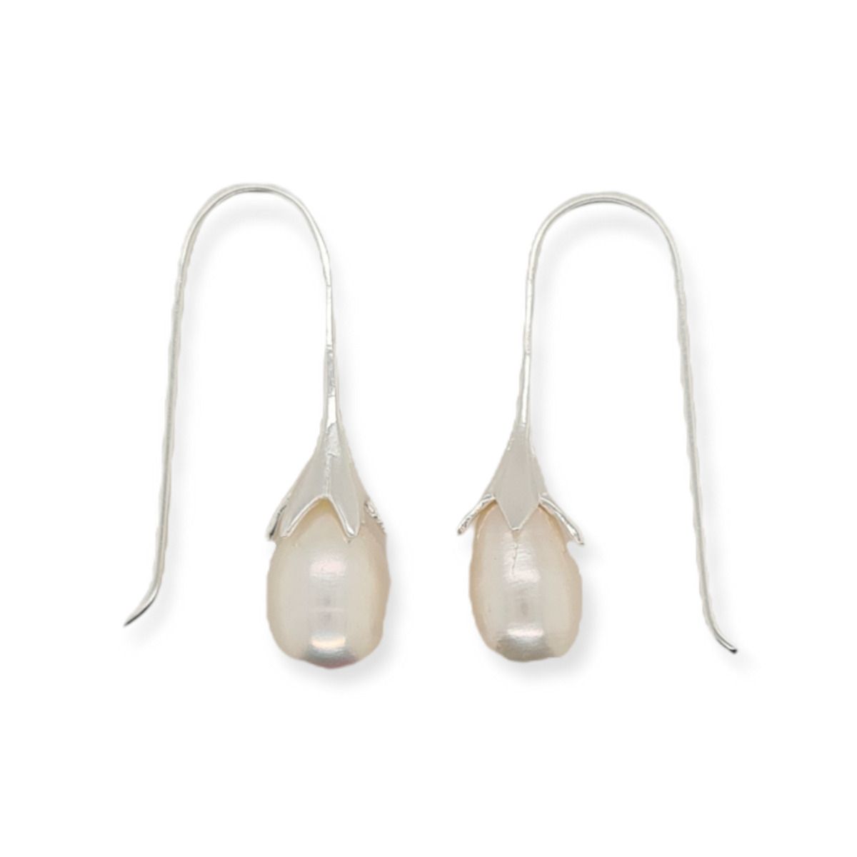 EARRINGS S/S & FW PEARL DROPS