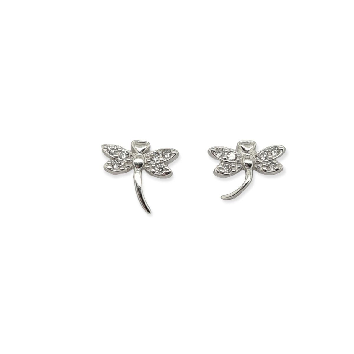 STUDS S/S & CZ DRAGONFLY