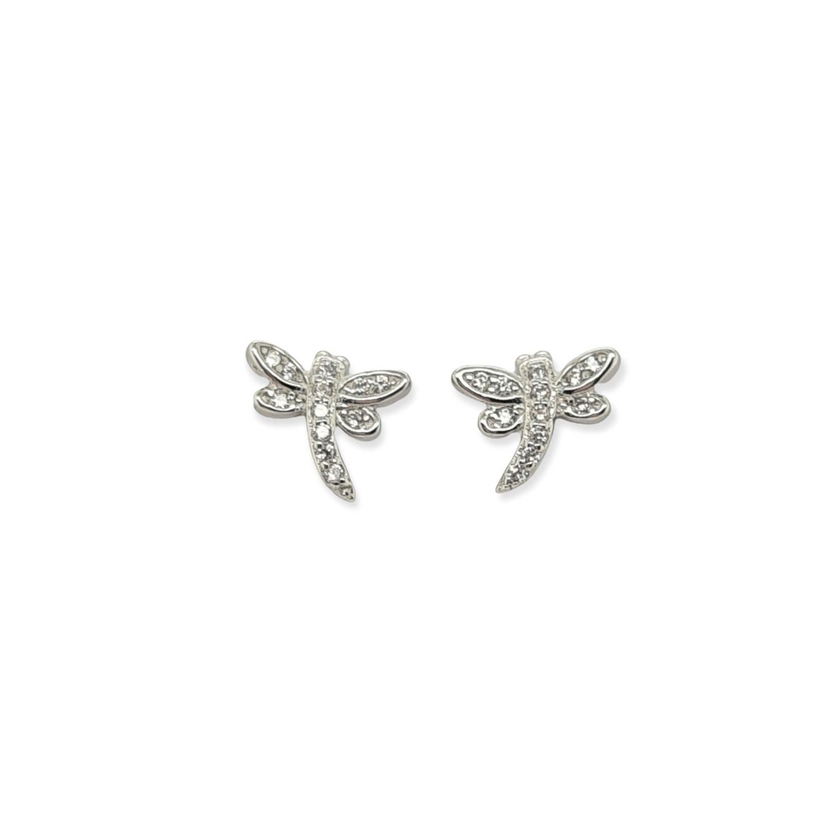 STUDS S/S & CZ DRAGONFLY