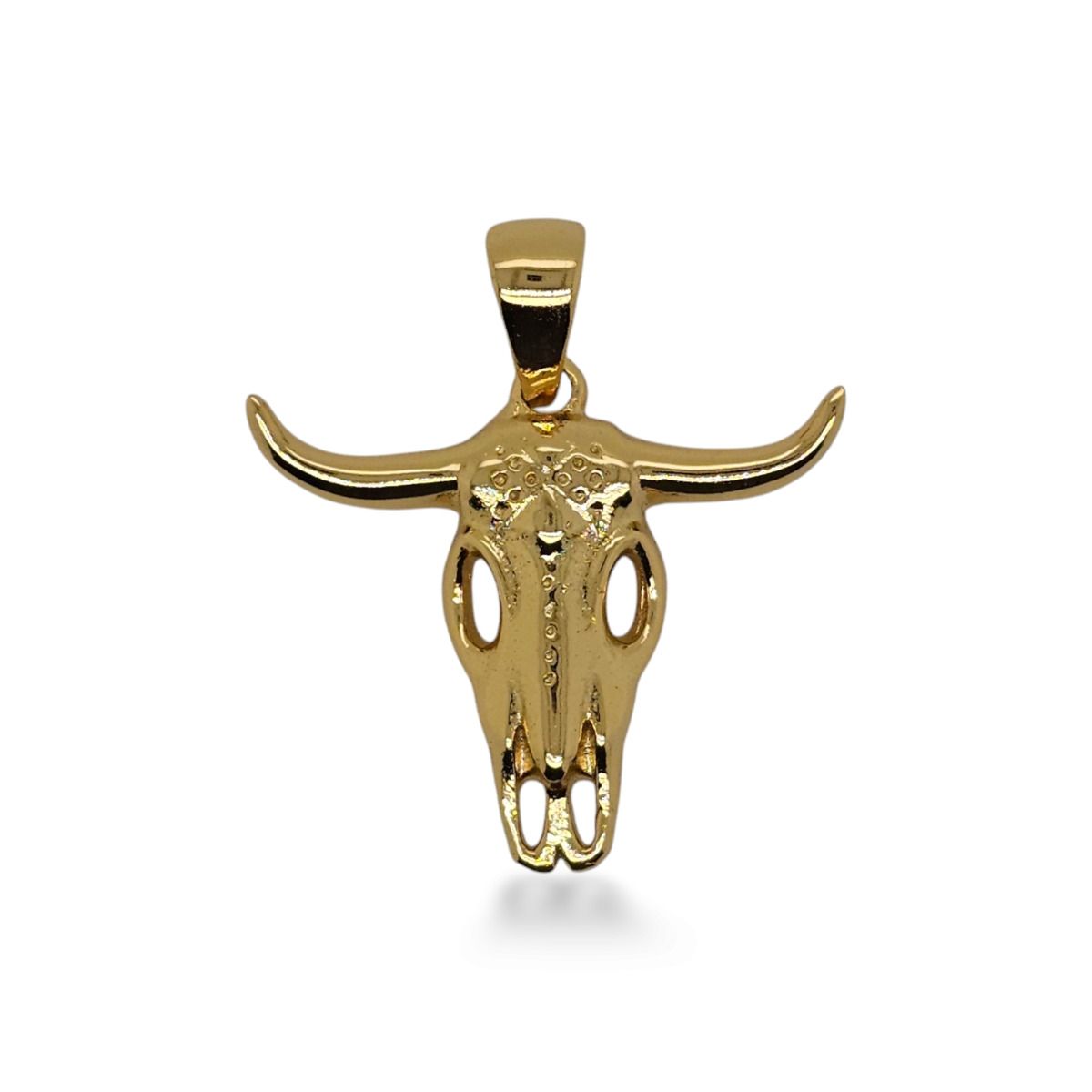 PENDANTS/S & YGP STEER SKULL