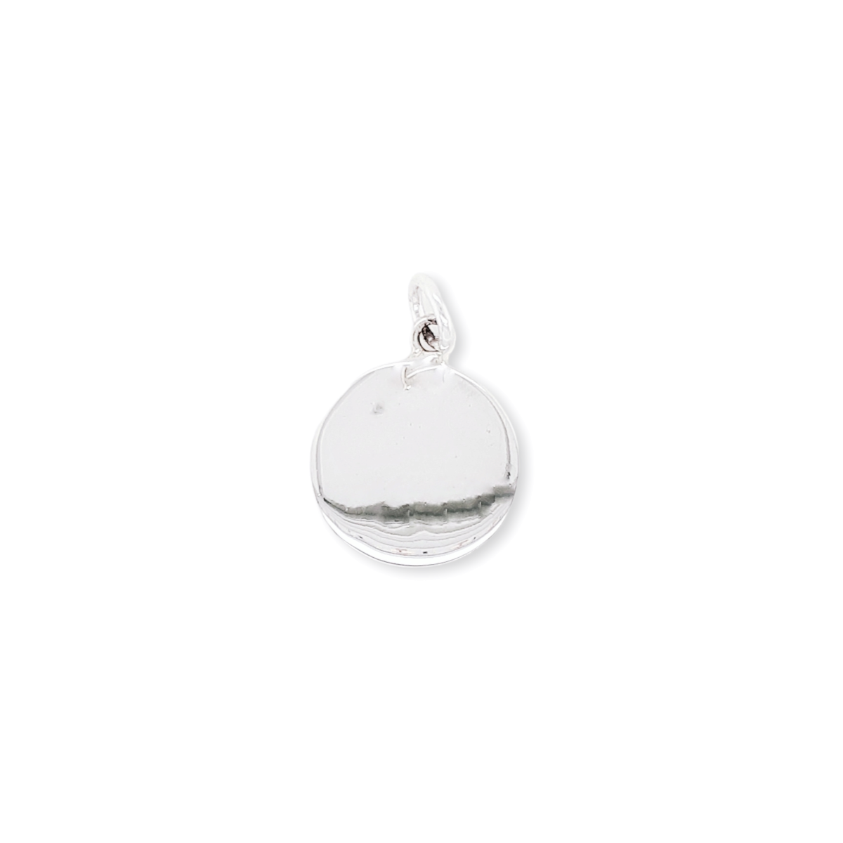 PENDANT S/S PLAIN ROUND