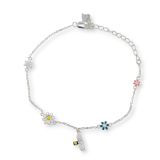 BRACELET S/S BEE & FLOWERS