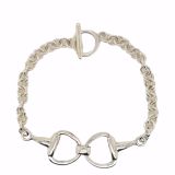 BRACELET S/S HORSE BIT