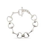 BRACELET S/S SNAFFLE BIT
