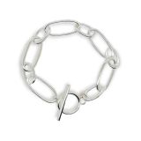 BRACELET S/S T BAR LONG LOOP