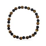 BRACELET S/S & TIGER EYE