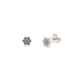 EARRINGS S/S & CZ STUDS SMALL