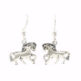 EARRINGS S/S SML HORSE DROPS