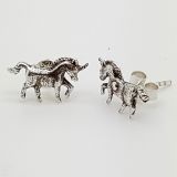EARRINGS S/S UNICORN STUDS