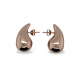 EARRINGS S/S & RGP TEARDROP