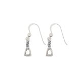 EARRINGS S/S STIRRUP HOOKS