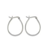 HOOPS S/S SQ EDGE 4 X 25mm