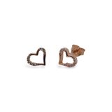 STUDS S/S & RGP CZ HEARTS