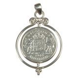 PENDANT S/S FLORIN SPIN NEW