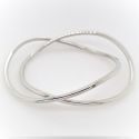 BANGLE S/S 3MM SOLID H/MADE