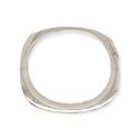 BANGLE S/S HINGED 15mm WIDE TV