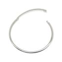 BANGLE S/S HINGED I/D SLEEK 60